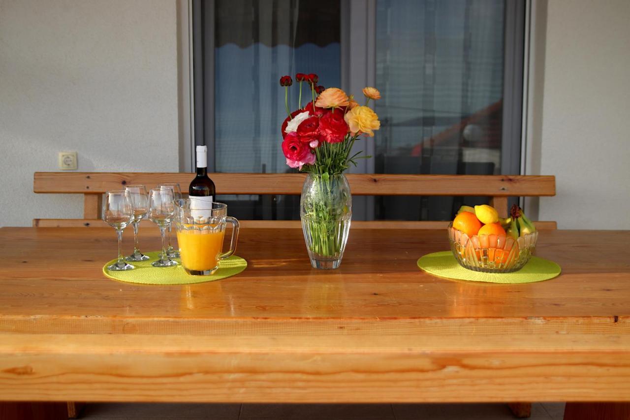 Apartman Slavko Seget Vranjica Dış mekan fotoğraf
