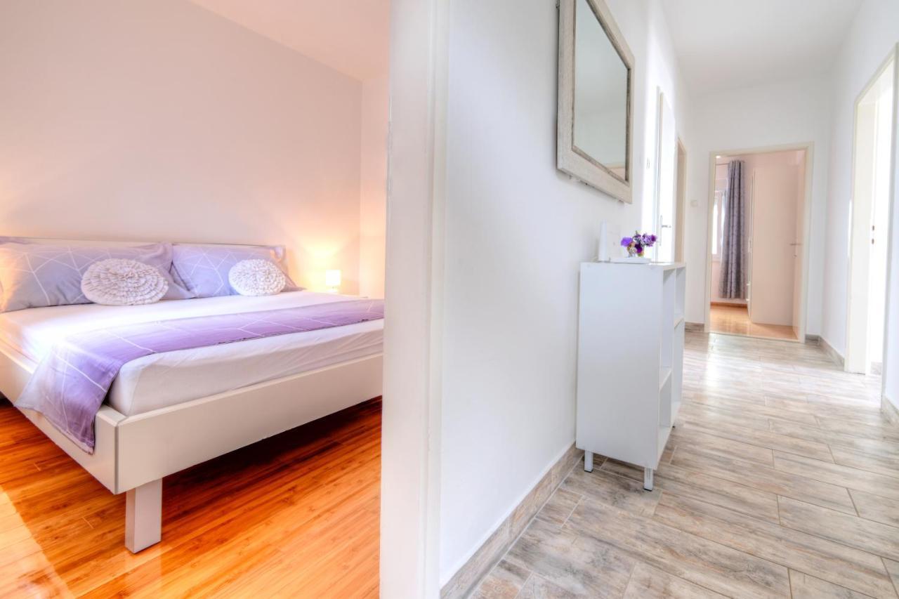 Apartman Slavko Seget Vranjica Dış mekan fotoğraf